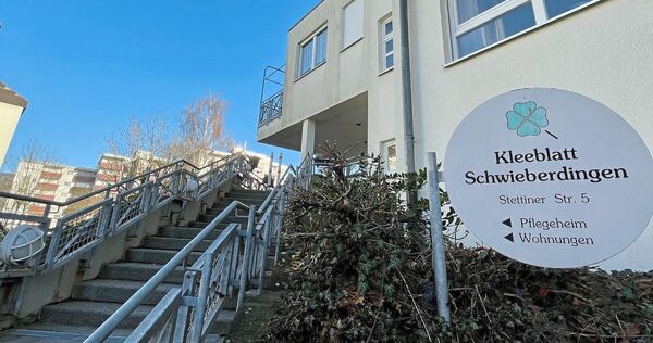 Das Kleeblatt-Pflegeheim Stettiner Straße in Schwieberdingen wird an Weihnachten zum Ort der Seelsorge.