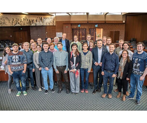 Mitgliederversammlung anlässlich von zehn Jahren Landschaftserhaltungsverband Ludwigsburg.