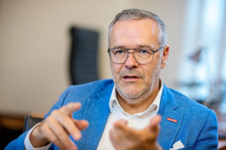 Handwerkspräsident Dittrich