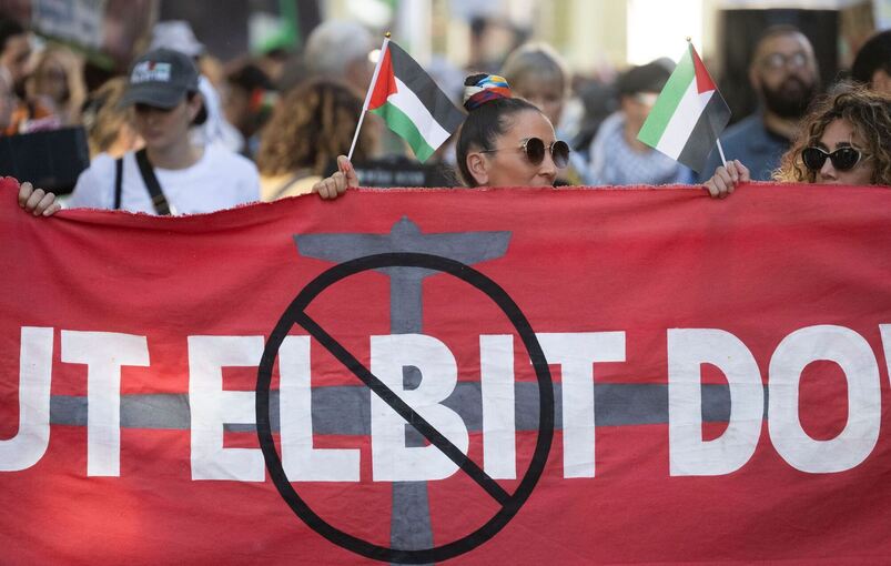 Weiter Proteste gegen israelische Rüstungsfirma in Ulm