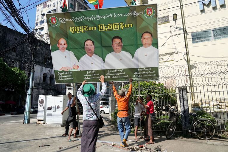 Parlamentswahl in Myanmar