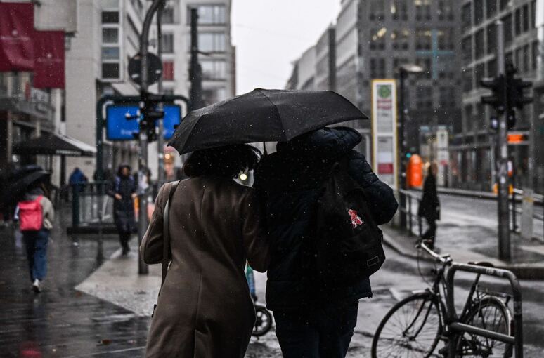 Regenwetter in Berlin