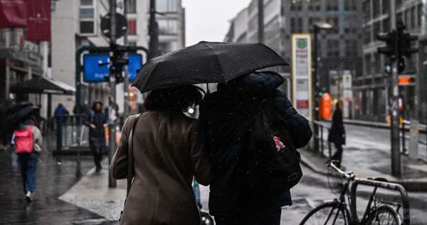 Regenwetter in Berlin