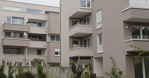 Im zweiten Neubauabschnitt von Grünbühl Living konnten keine Wohnungen verkauft werden. Und die normalen Mietwohnungen gehen nur langsam weg.