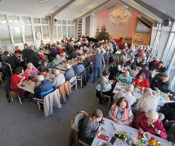 Volles Haus und großer Einsatz bei der Adventgemeinde in der Weststadt.