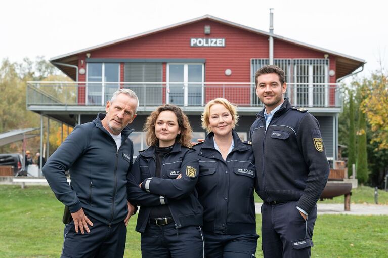 Dreharbeiten zur ARD-Serie "WaPo Bodensee" Dreharbeiten zur ARD-Serie "WaPo Bodensee"