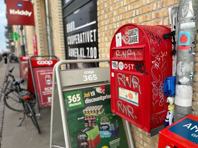 Post in Dänemark Post in Dänemark