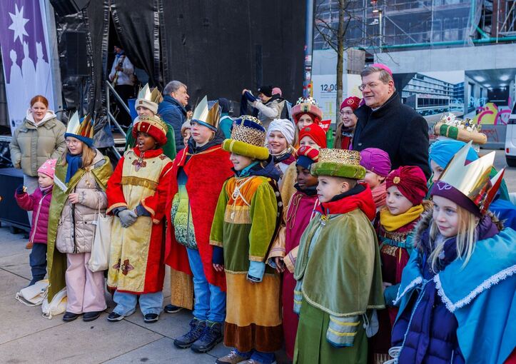 Auftakt 68. Aktion Dreikönigssingen in Freiburg Auftakt 68. Aktion Dreikönigssingen in Freiburg