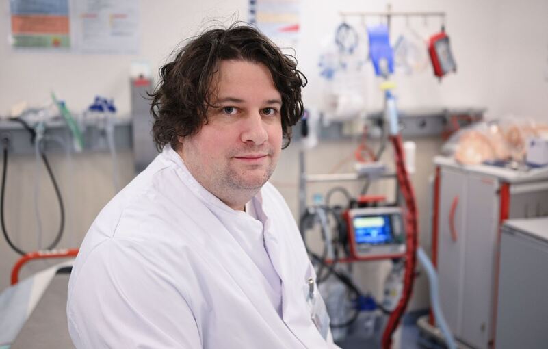 Florian Dengler - Arzt in der Notfallaufnahme