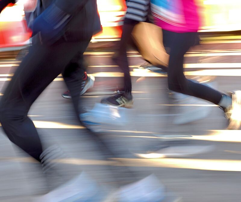 10,5 Kilometer mussten die Beine die Läuferinnen und Läufer tragen. 10,5 Kilometer mussten die Beine die Läuferinnen und Läufer tragen.