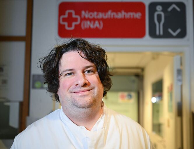 Florian Dengler - Arzt in der Notfallaufnahme