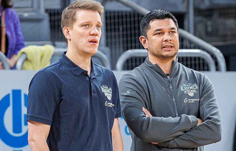 In dieser Saison krisenerprobt: Alex Vogel (links) und Danny Jansson.