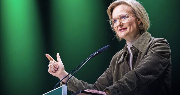 Grünen-Parteichefin vom Realo-Flügel: Franziska Brantner.