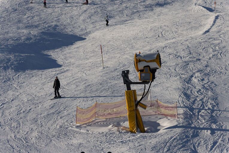 Kalter Jahresstart hilft Skigebiet am Feldberg nur bedingt Kalter Jahresstart hilft Skigebiet am Feldberg nur bedingt