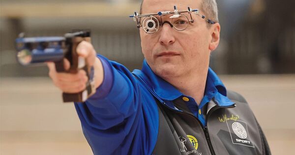 Nur Richard Zechmeister findet beim Heimwettkampf zur Normalform.