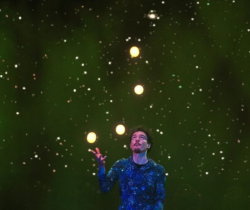 Die Lichteffekte verzauberten die Zuschauer.