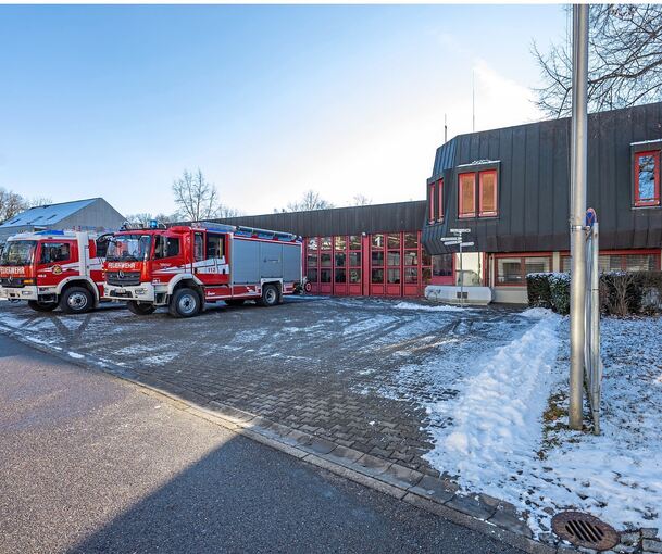 Das bestehende Feuerwehrhaus ist zu klein. Die Gemeinde Schwieberdingen plant jetzt einen Neubau.