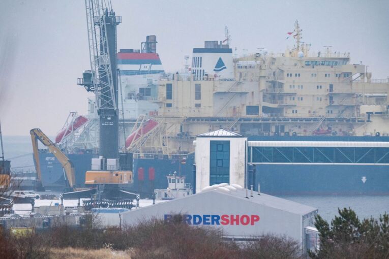 Entwicklung der LNG-Importe