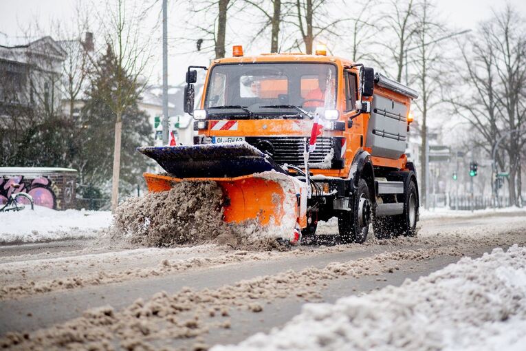 Winterwetter - Sturmtief Elli - Oldenburg
