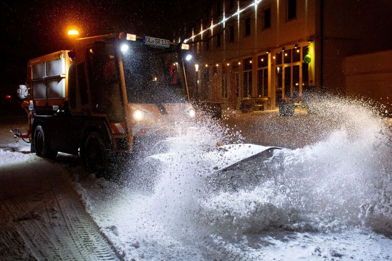 Winterwetter - Sturmtief Elli - Oldenburg