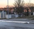 Noch nie hat hier ein Bus gehalten: die Endhaltestelle der Linie 422 am Gämsenberg. Noch nie hat hier ein Bus gehalten: die Endhaltestelle der Linie 422 am Gämsenberg.