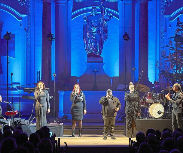 „The Gospel People“ am Freitagabend in der Friedenskirche.