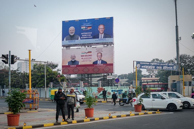 Bundeskanzler Merz in Indien