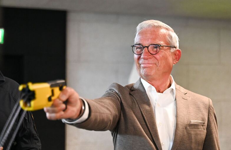 Projektstart Taser-Einsatz