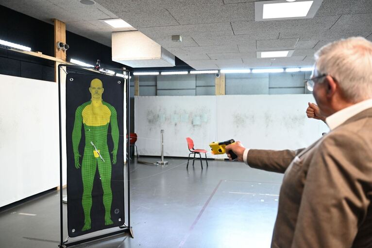 Projektstart Taser-Einsatz