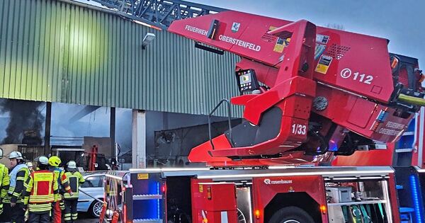 Major fire in Oberstenfeld: 