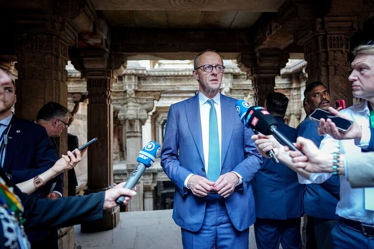 Bundeskanzler Merz in Indien