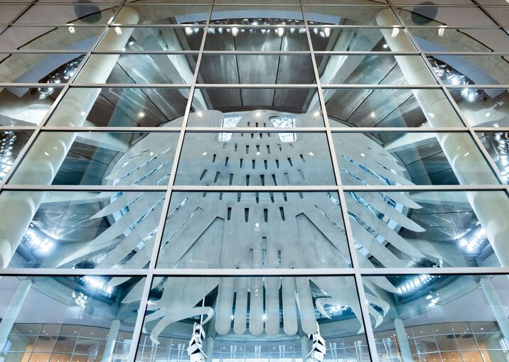 Bundesadler - Plenarsaal des Bundestags Bundesadler - Plenarsaal des Bundestags