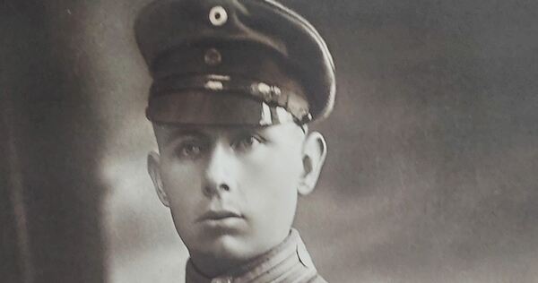 Heinrich Kohlhammer in Uniform: Der Soldat wurde im Ersten Weltkrieg zweimal verwundet.