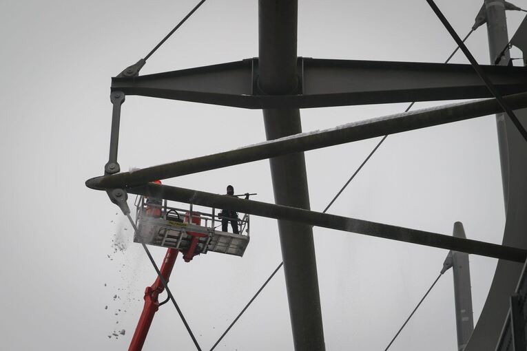 Das Dach vom Volksparkstadion Das Dach vom Volksparkstadion