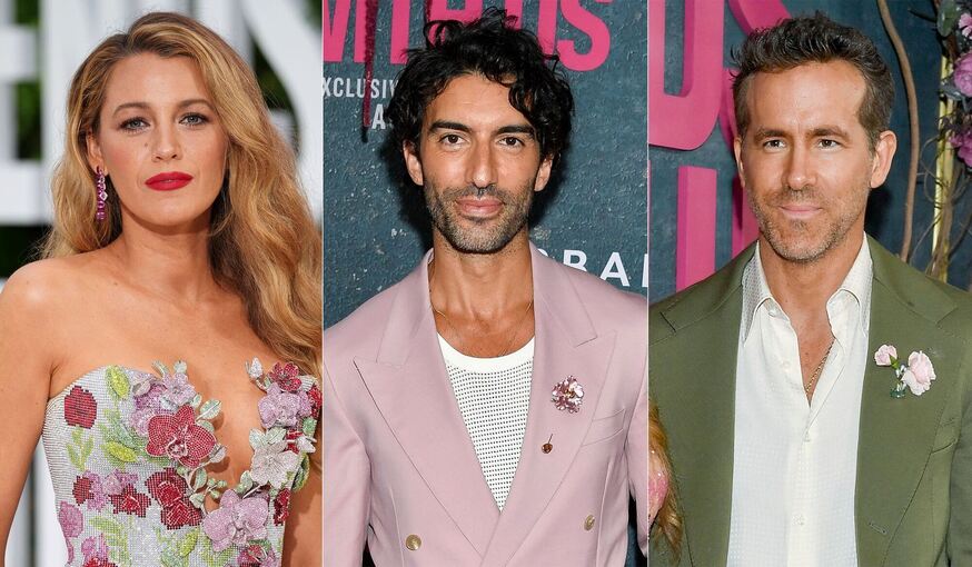 Blake Lively, Justin Baldoni und Ryan Reynolds