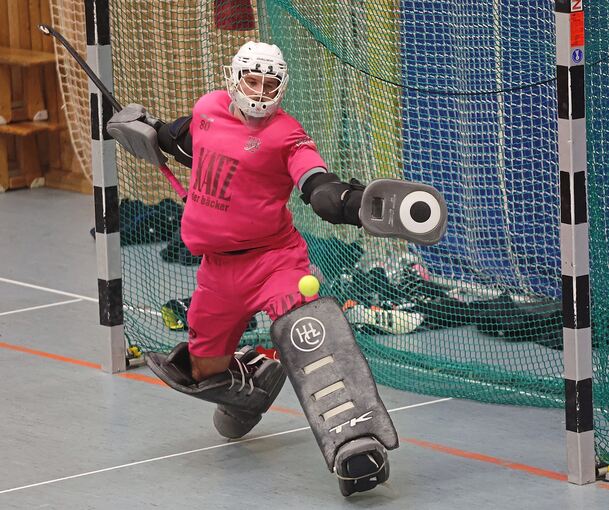 Sicherer Rückhalt im Ludwigsburger Tor: Leo Fili.