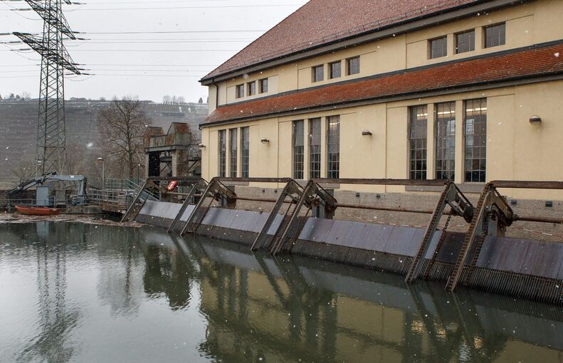 Der Tote ist am Wasserkraftwerk in Pleidelsheim gefunden worden
