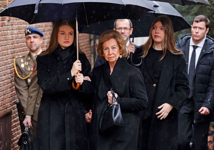 Beisetzung von Irene von Griechenland in Madrid