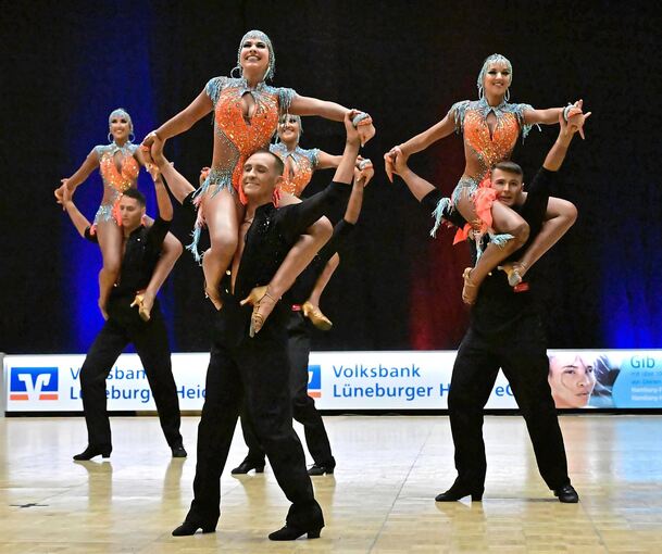 Platz vier zum Rundenstart: das A-Team des TSC Residenz.