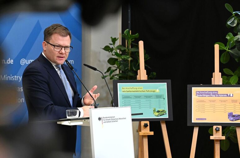 Bundesumweltminister Carsten Schneider