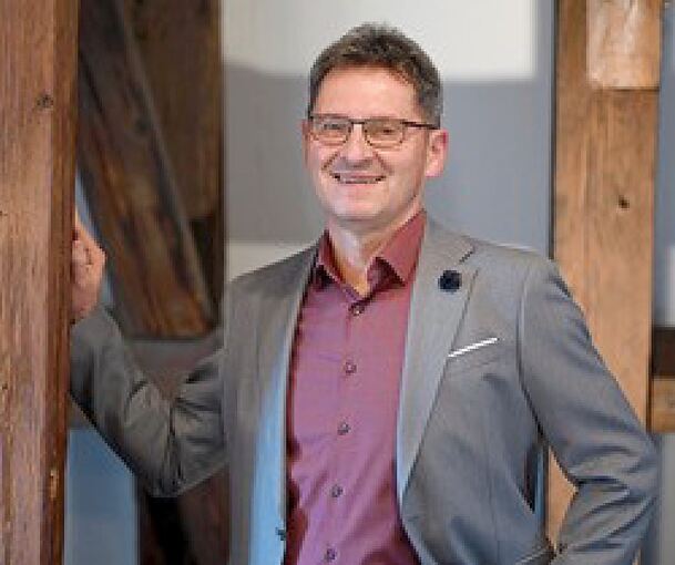 Amtsinhaber Frank Hornek möchte die großen Projekte, wie den Bau der neuen Gemeindehalle für 13 Millionen Euro, möglichst abschließen