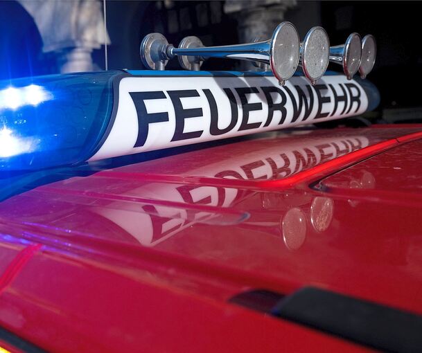 Die Ludwigsburger Feuerwehr war mit sechs Fahrzeugen im Einsatz.