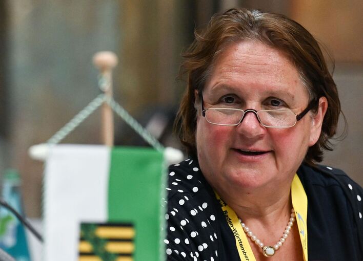 Sportministerin Theresa Schopper