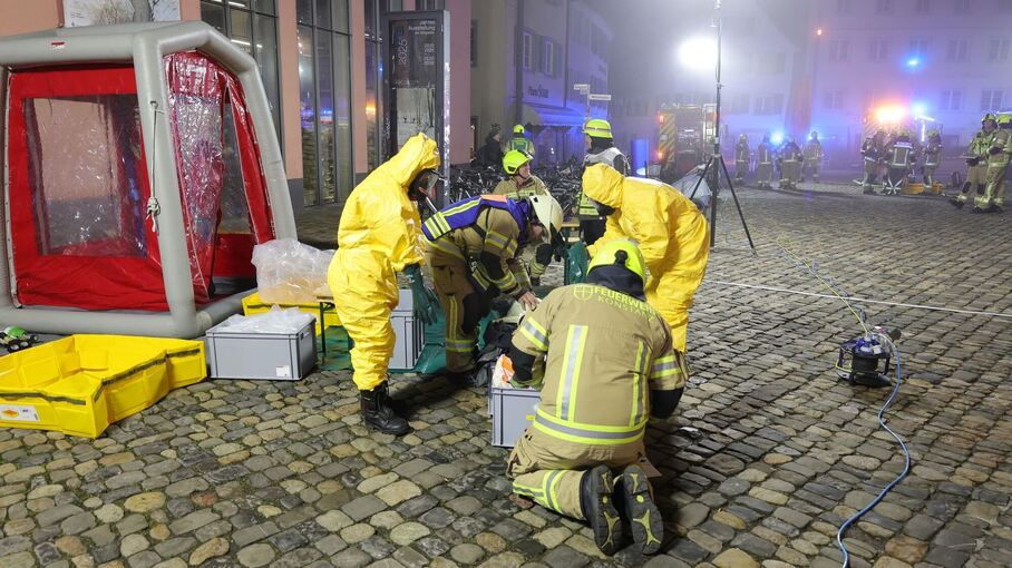 Unbekannte Substanz - Großeinsatz in Konstanz