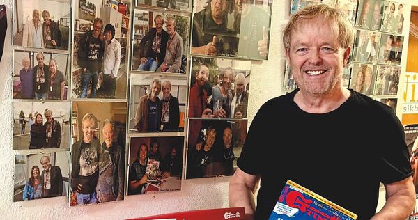 Vom Fan zum Hüter der Rockgeschichte: Fabian Leibfried, Herausgeber und Chefredakteur, präsentiert die 200. Ausgabe seines GoodTimes -Musikmagazins; eines der dienstältesten und stabilsten.