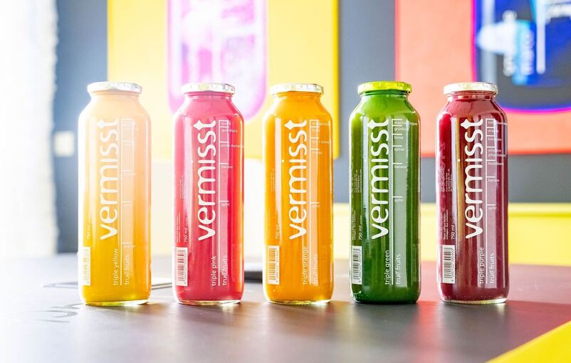 Vermisstensuche auf Smoothie-Flaschen