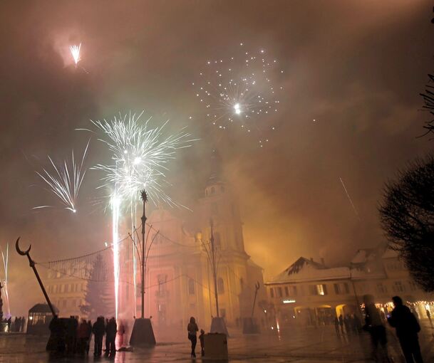 Silvester auf dem Ludwigsburger Marktplatz (Archivfoto).