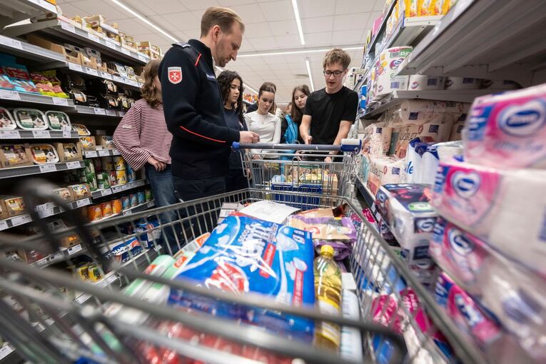 Schul-AG zum Thema Bevölkerungsschutz und Katastrophenvorsorge