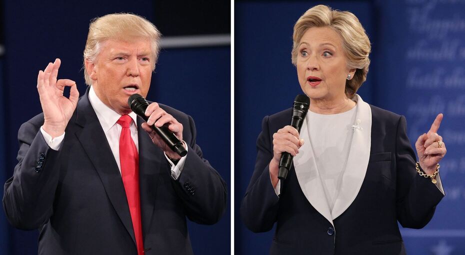 Trump und Clinton Trump und Clinton