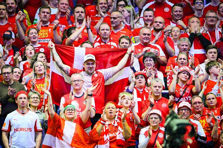 Dänemarks Handball-Fans